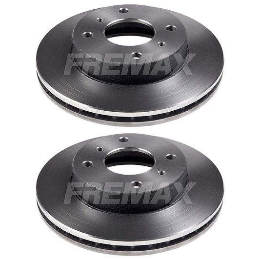Par de Discos de Freio Ventilado Dianteiro - Fremax - BD7101 - (1)
