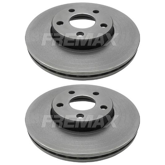 Par de Discos de Freio Ventilado Dianteiro - Fremax - BD3963 - (1)