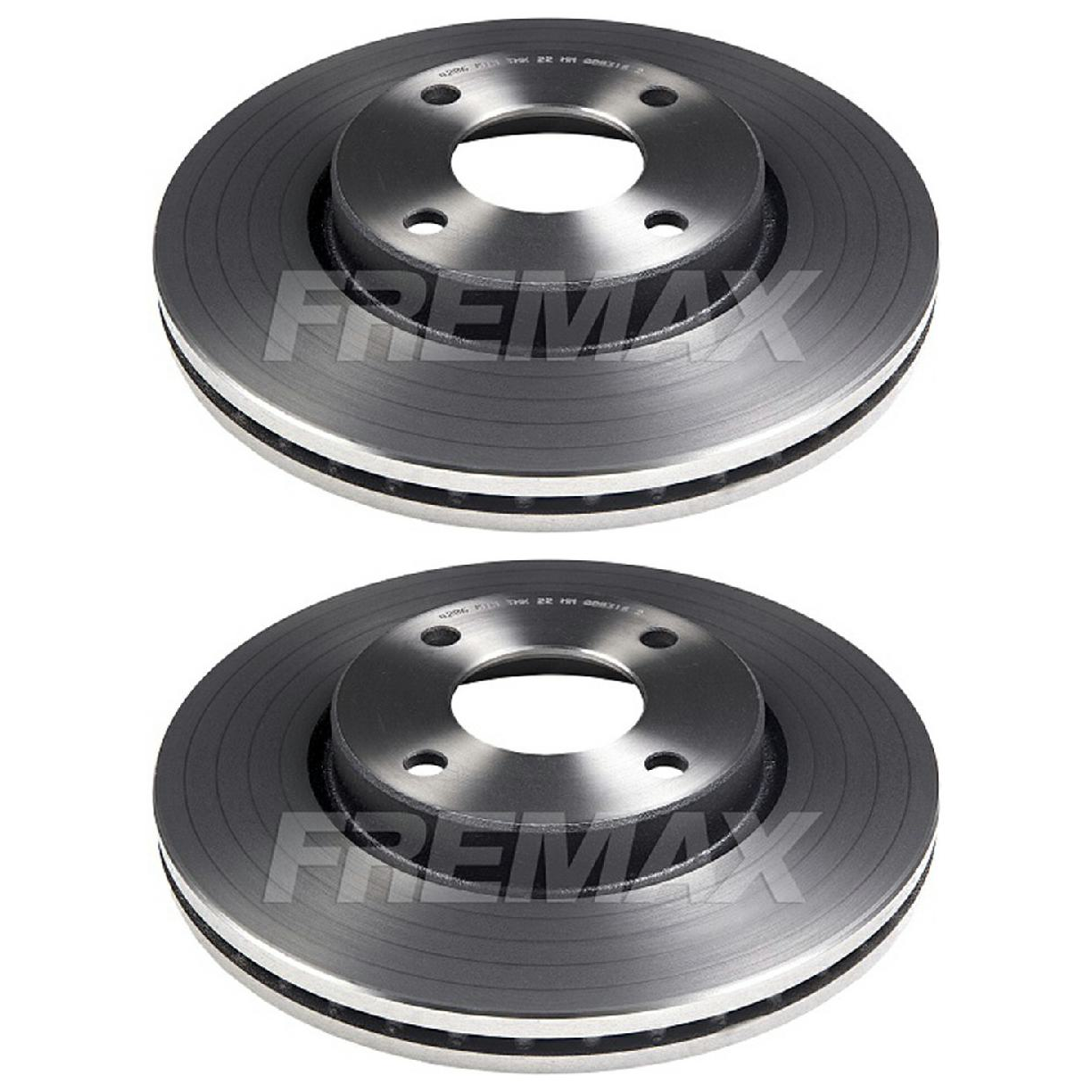 Par de Discos de Freio Ventilado Dianteiro - Fremax - BD4206 - (1)