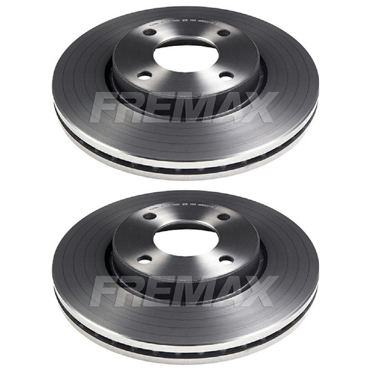 Par de Discos de Freio Ventilado Dianteiro - Fremax - BD4206 - (1)