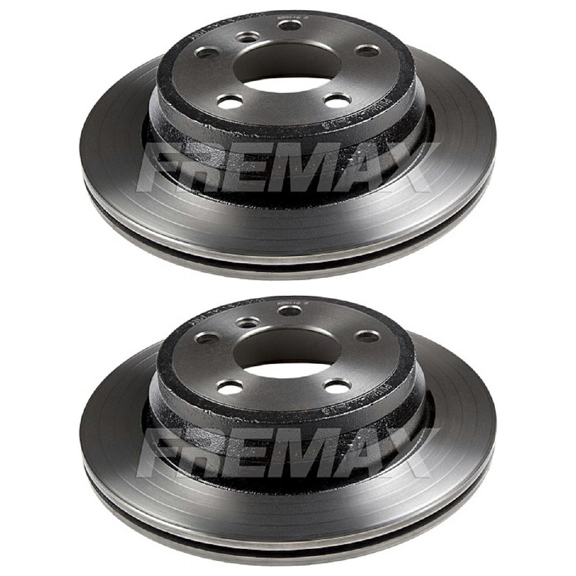 Par de Discos de Freio Ventilado Traseiro - Fremax - BD3418 - (1)