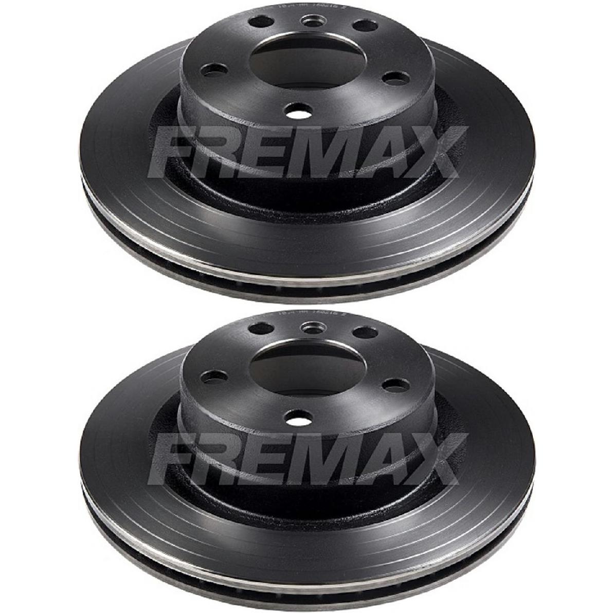 Par de Discos de Freio Ventilado Traseiro - Fremax - BD3406 - (1)