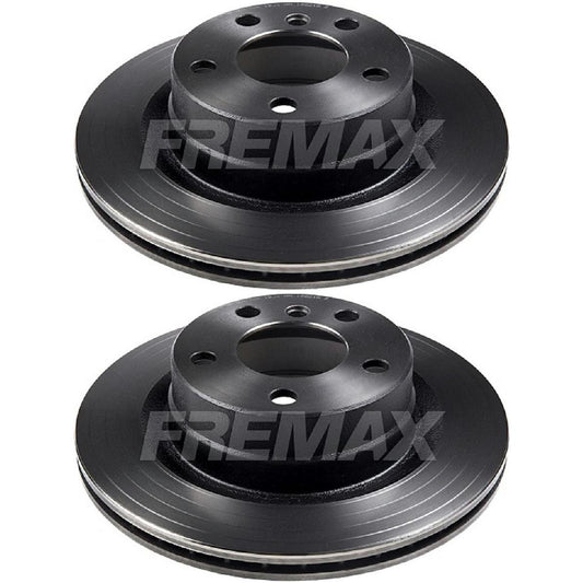 Par de Discos de Freio Ventilado Traseiro - Fremax - BD3406 - (1)