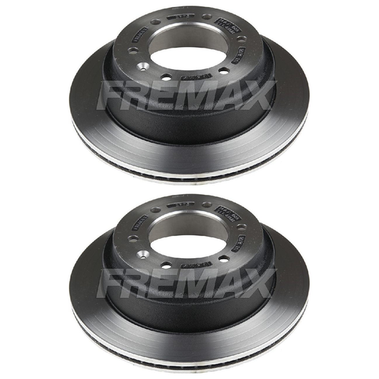 Par de Discos de Freio Ventilado Traseiro - Fremax - BD3973 - (1)