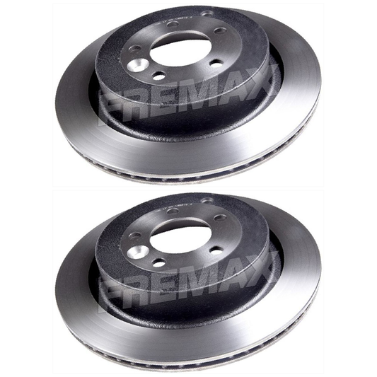 Par de Discos de Freio Ventilado Traseiro - Fremax - BD7363 - (1)