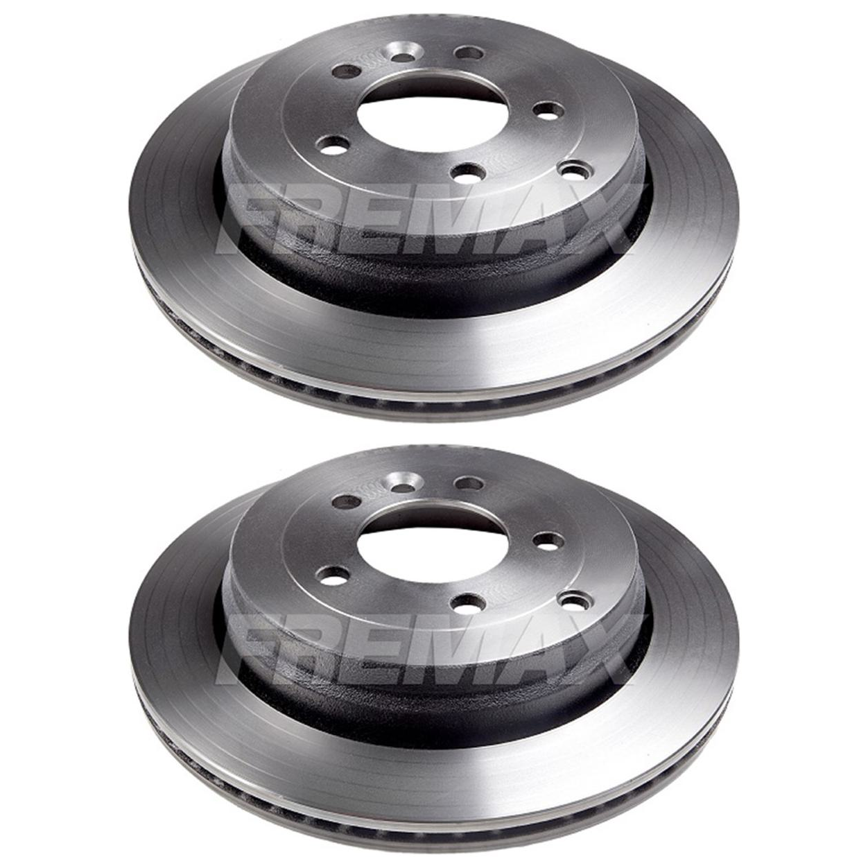 Par de Discos de Freio Ventilado Traseiro - Fremax - BD7361 - (1)
