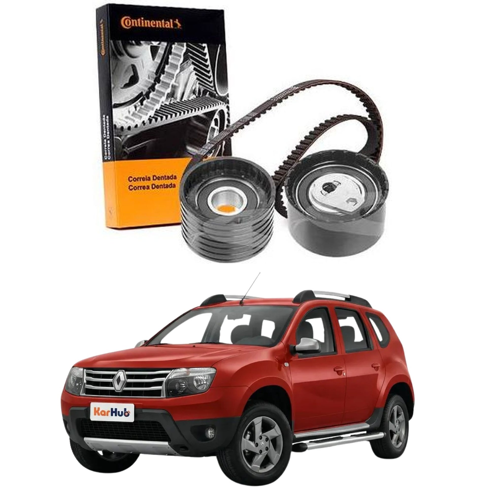 Kit Correia Dentada para Renault Duster - Cobra Automotiva - KT1865 C - (1)