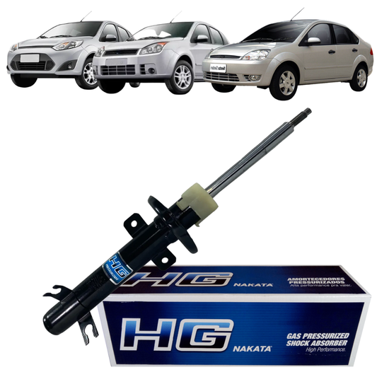 Amortecedor Dianteiro Direito ou Esquerdo da Suspensão para Ford Fiesta e Fiesta Sedan - Nakata - HG 31100 - (1)