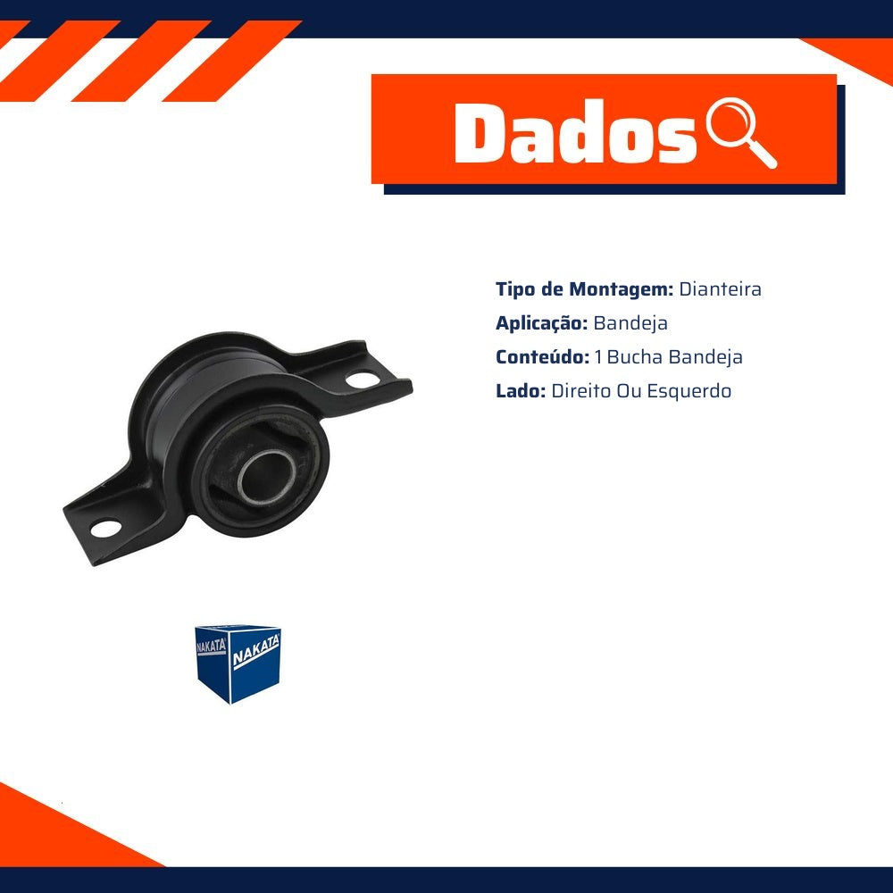 Bucha da Bandeja Dianteira para Ford Focus e Focus Sedan - Nakata - NB12021 - (3)