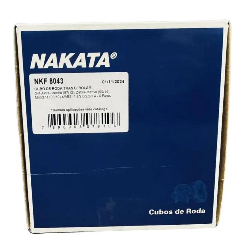Cubo de Roda Traseiro Direito ou Esquerdo para Chevrolet Astra Hatch e Astra Sedan - Nakata - NKF 8043 - (7)