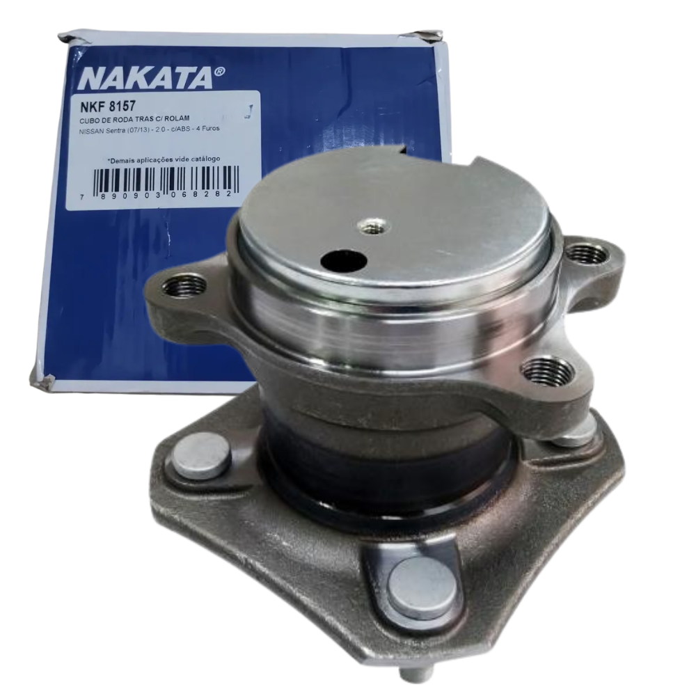 Cubo de Roda Traseiro Direito ou Esquerdo para Nissan Sentra - Nakata - NKF 8157 - (1)