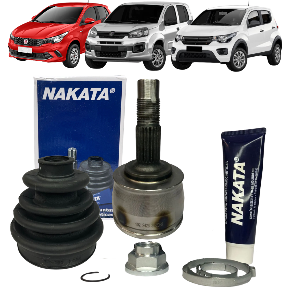 Junta Homocinética Roda para Fiat Uno - Nakata - NJH31-2029 - (1)