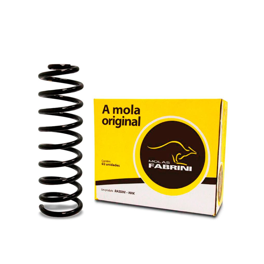 Par de Molas Dianteiras para Toyota Corolla - Fabrini - I-TO0643 - (1)