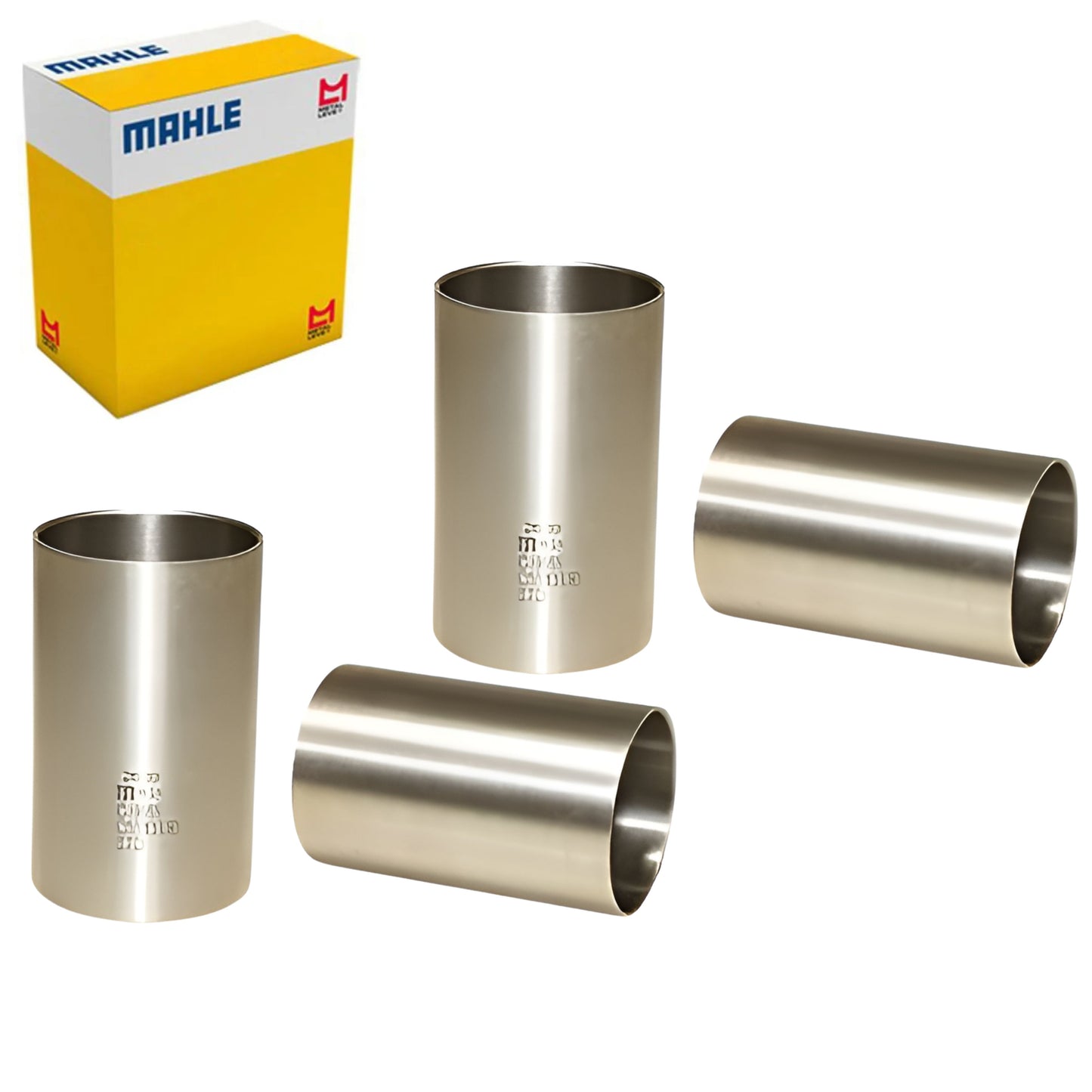 4 Camisas de Cilindro Std - Mahle Metal Leve - C9685 STD - (1)