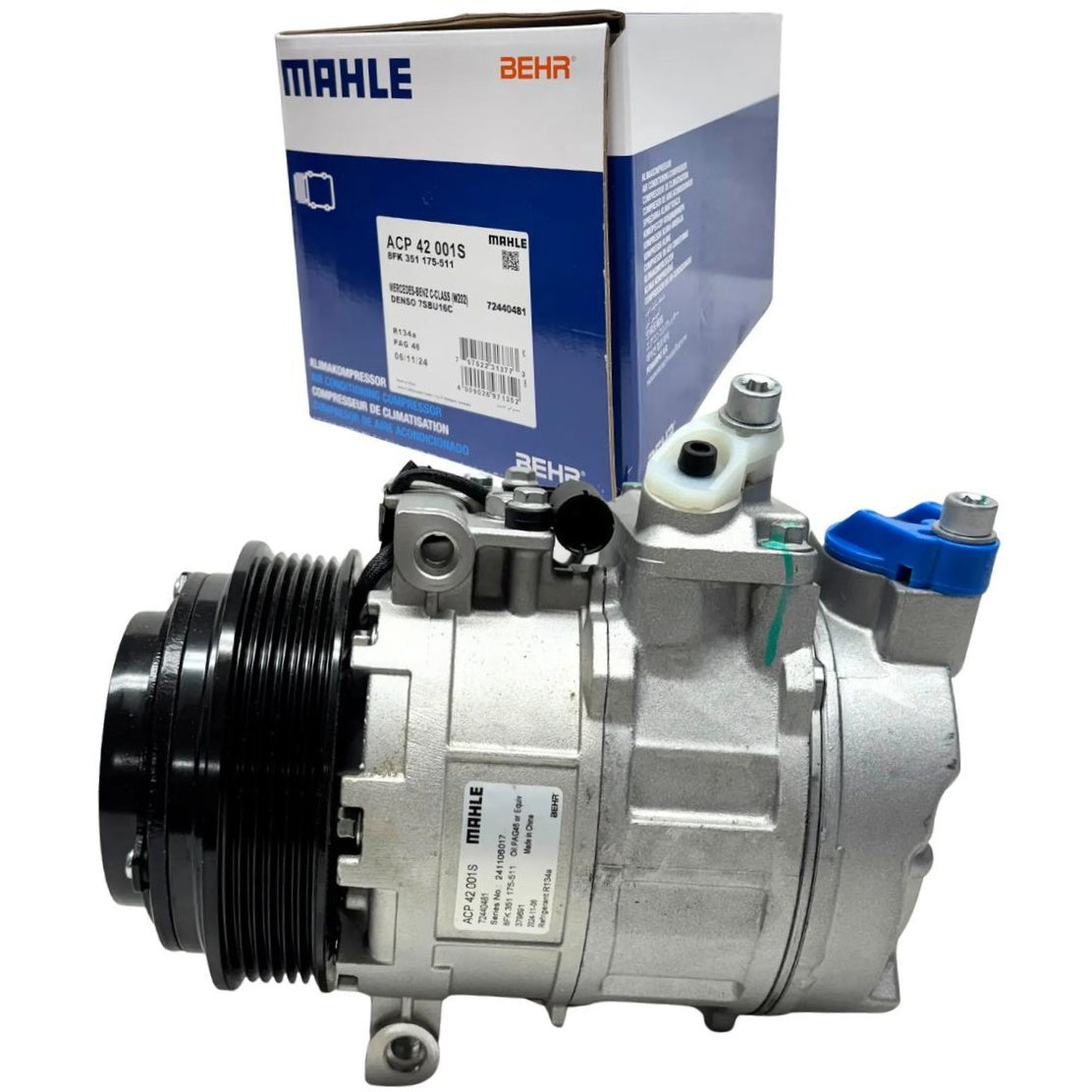 Compressor de Ar Condicionado - Mahle - ACP 42 001S - (1)