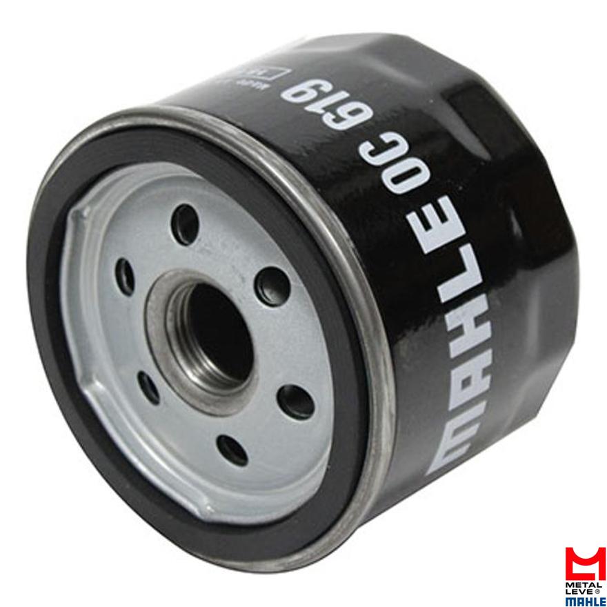 Filtro Blindado de Óleo Lubrificante - Mahle Metal Leve - OC619 - (5)