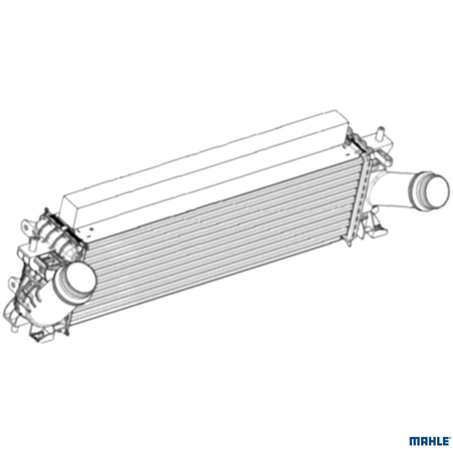Intercooler - Mahle Behr - CI 646 000P - (1)