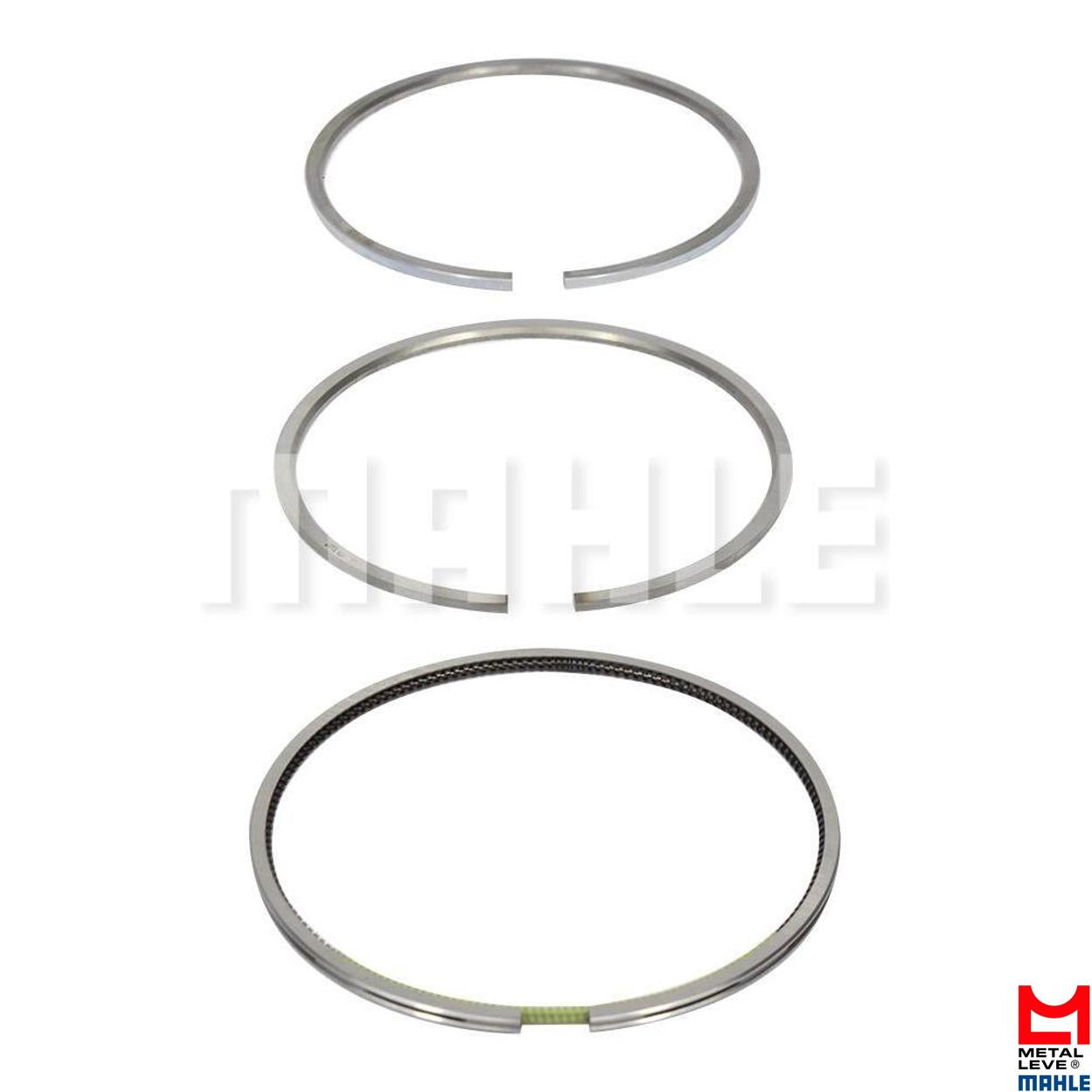 Jogo de Anéis do Pistão Std - Mahle Metal Leve - DC.8345 STD - (1)