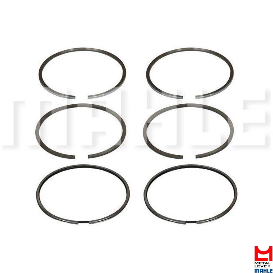 Jogo De Anéis Do Pistão Std - Mahle Metal Leve - DC.8770 STD - (2)