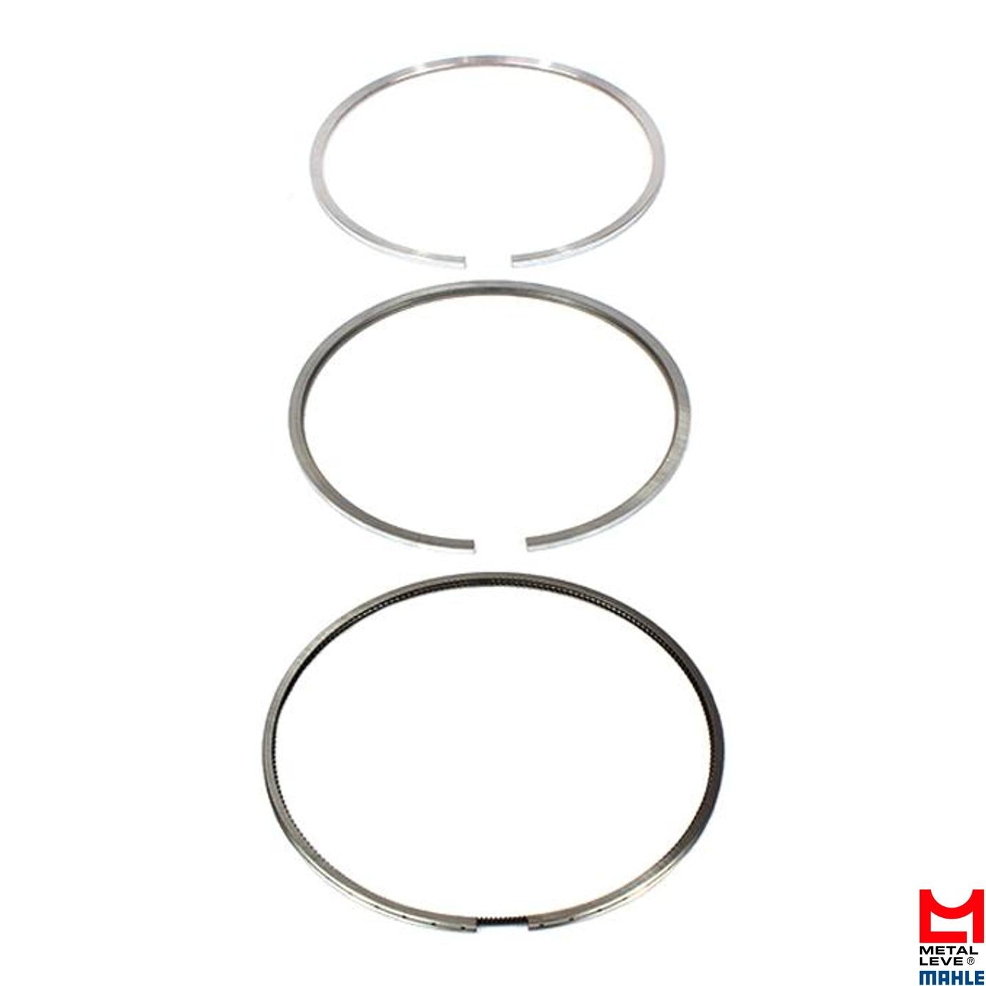 Jogo De Anéis Do Pistão para 6 Cilindros Std - Mahle Metal Leve - AC.8953 STD - (2)