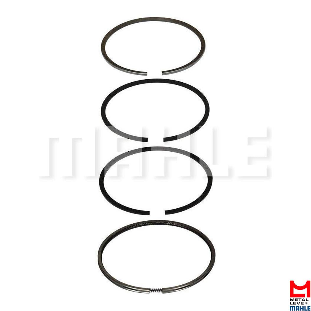 Jogo de Anéis do Pistão Std - Mahle Metal Leve - CC.6183 STD - (1)