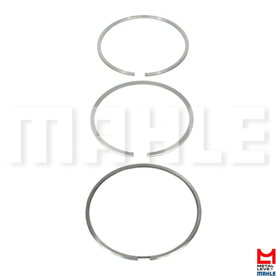 Jogo De Anéis Do Pistão para 5 Cilindros Std - Mahle Metal Leve - GC.6926 STD - (2)