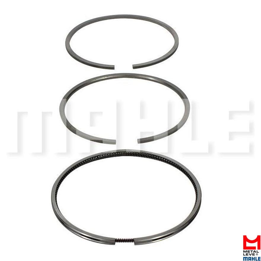 Jogo de Anéis do Pistão Std - Mahle Metal Leve - LC.7352 STD - (1)