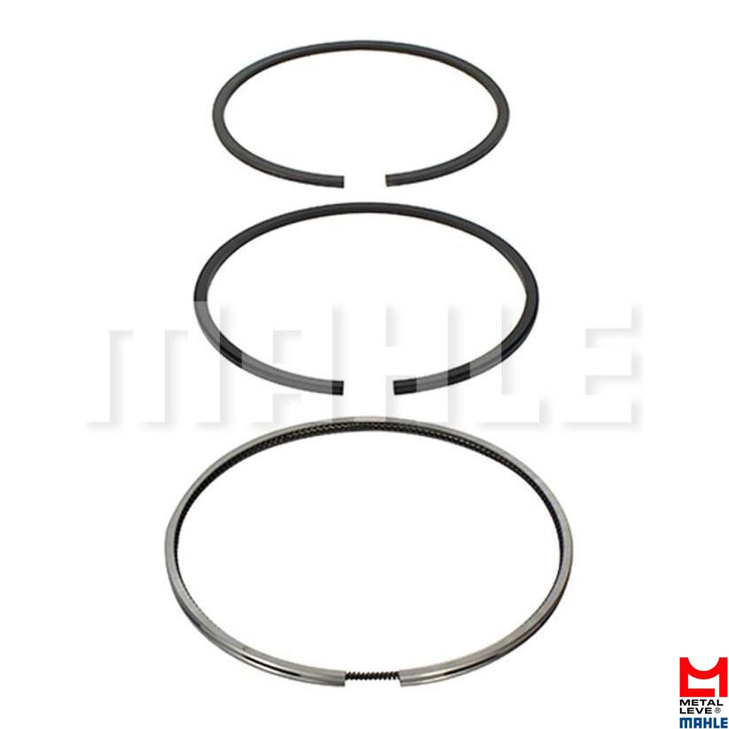 Jogo de Anéis do Pistão Std - Mahle Metal Leve - LC.8343 STD - (1)