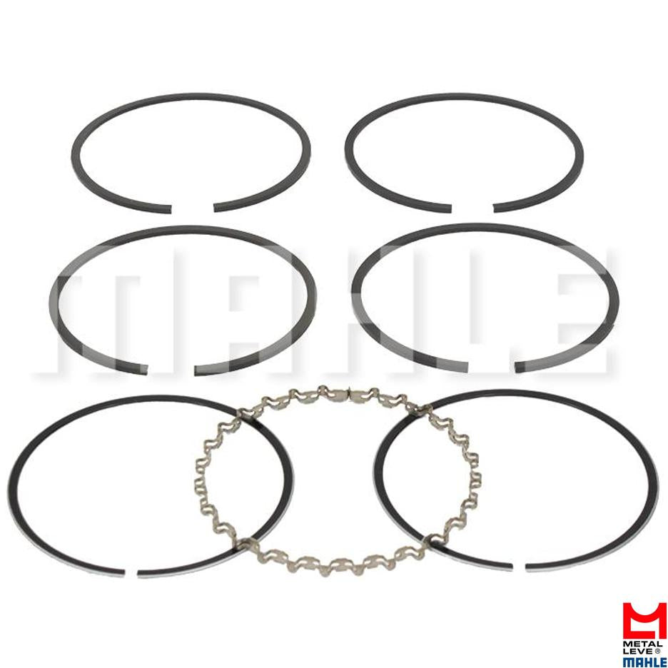 Jogo de Anéis do Pistão Std - Mahle Metal Leve - NA.7014 STD - (1)