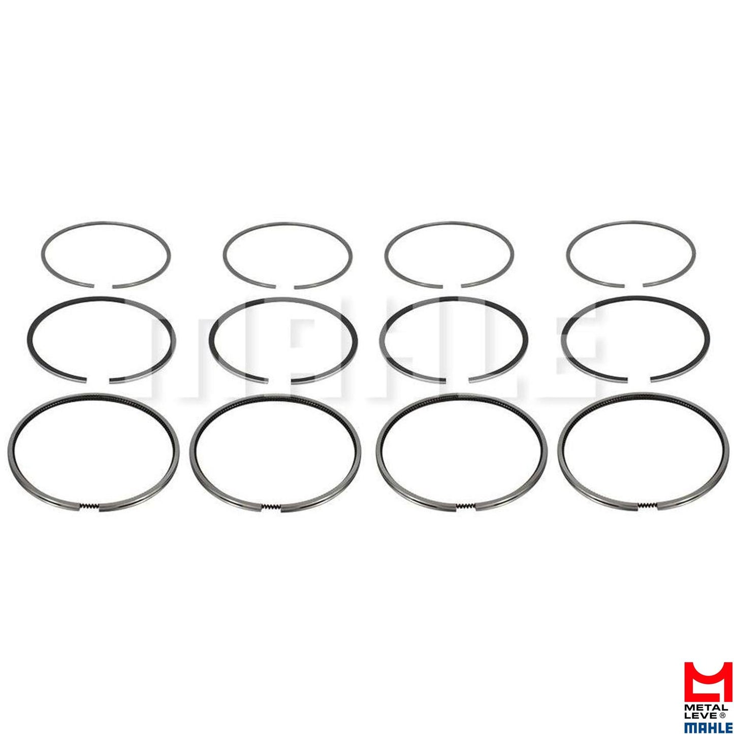 Jogo de Anéis do Pistão STD 4 Cilindros para Toyota Hilux e Hilux SW4 - Mahle Metal Leve - TC.7545 STD - (1)