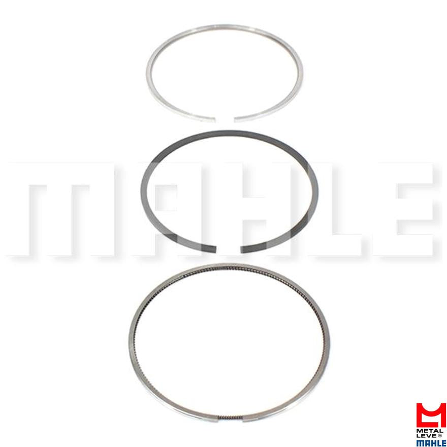Jogo de Anéis do Pistão Std - Mahle Metal Leve - ND.8847 STD - (1)