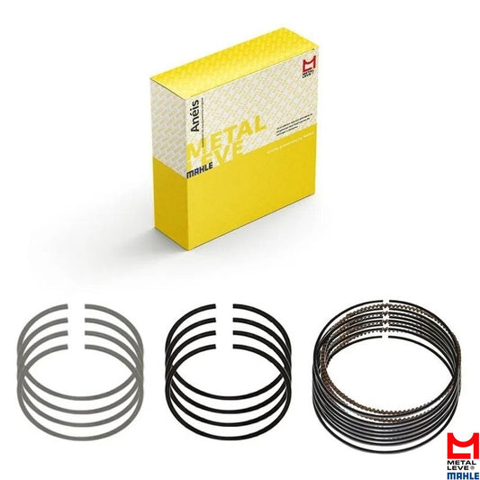 Jogo de Anéis do Pistão STD - Mahle Metal Leve - STA7508 STD - (1)