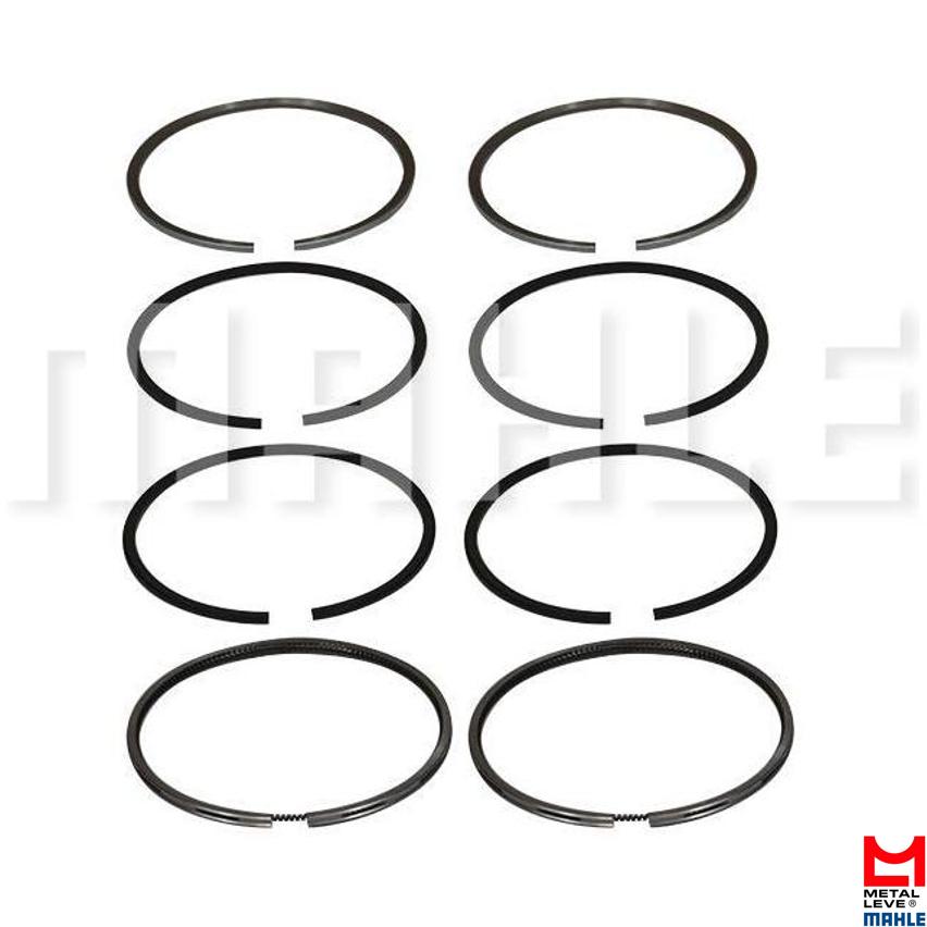 Jogo de Anéis do Pistão Std - Mahle Metal Leve - CCS.6183 STD - (1)