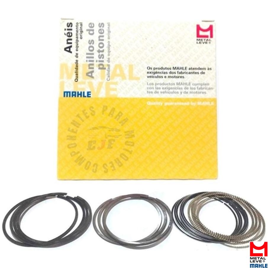 Jogo de Anéis do Pistão STD - Mahle Metal Leve - PA.9367 STD - (1)