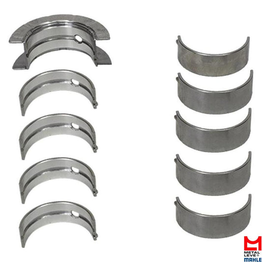 Jogo de Bronzina Central 0,50 - Mahle Metal Leve - BC-745-J 0,50 - (1)