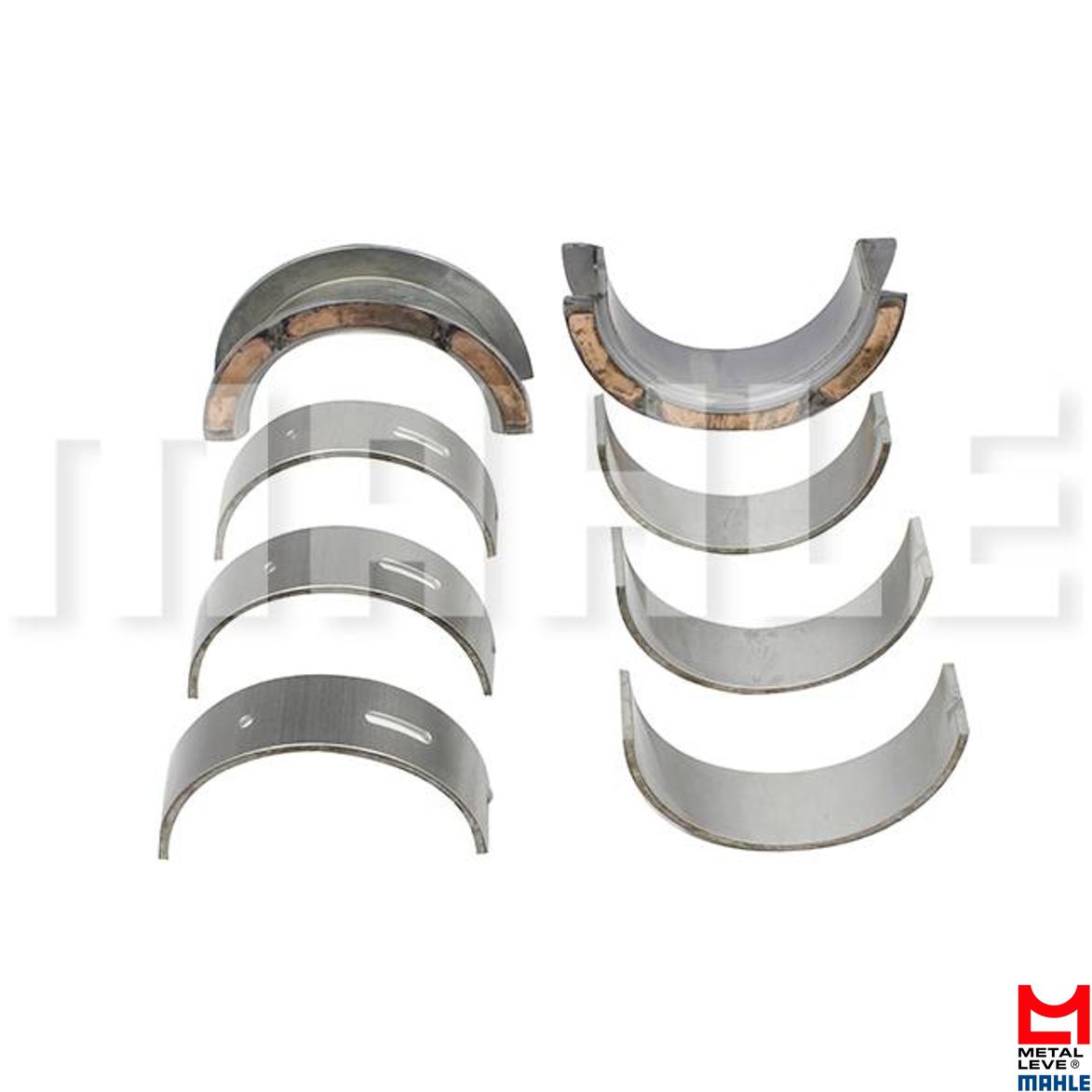 Jogo de Bronzina Central 0,75 - Mahle Metal Leve - BC-219-J 0,75 - (1)