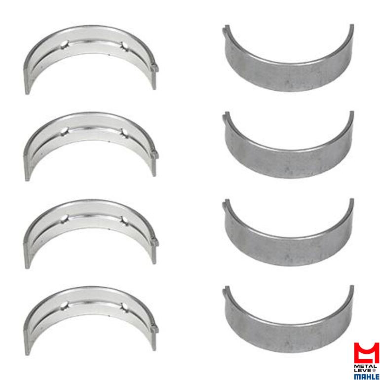 Jogo de Bronzina Central 0,75 - Mahle Metal Leve - BC-859-J 0,75 - (1)
