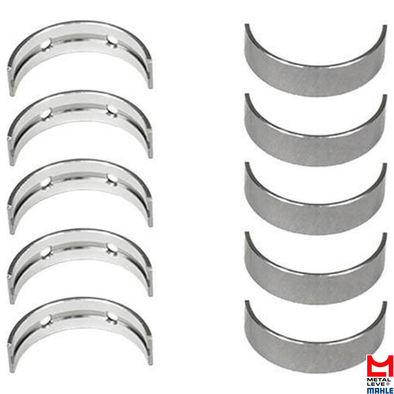 Jogo de Bronzina Central 0,75 - Mahle Metal Leve - BC-864-J 0,75 - (1)