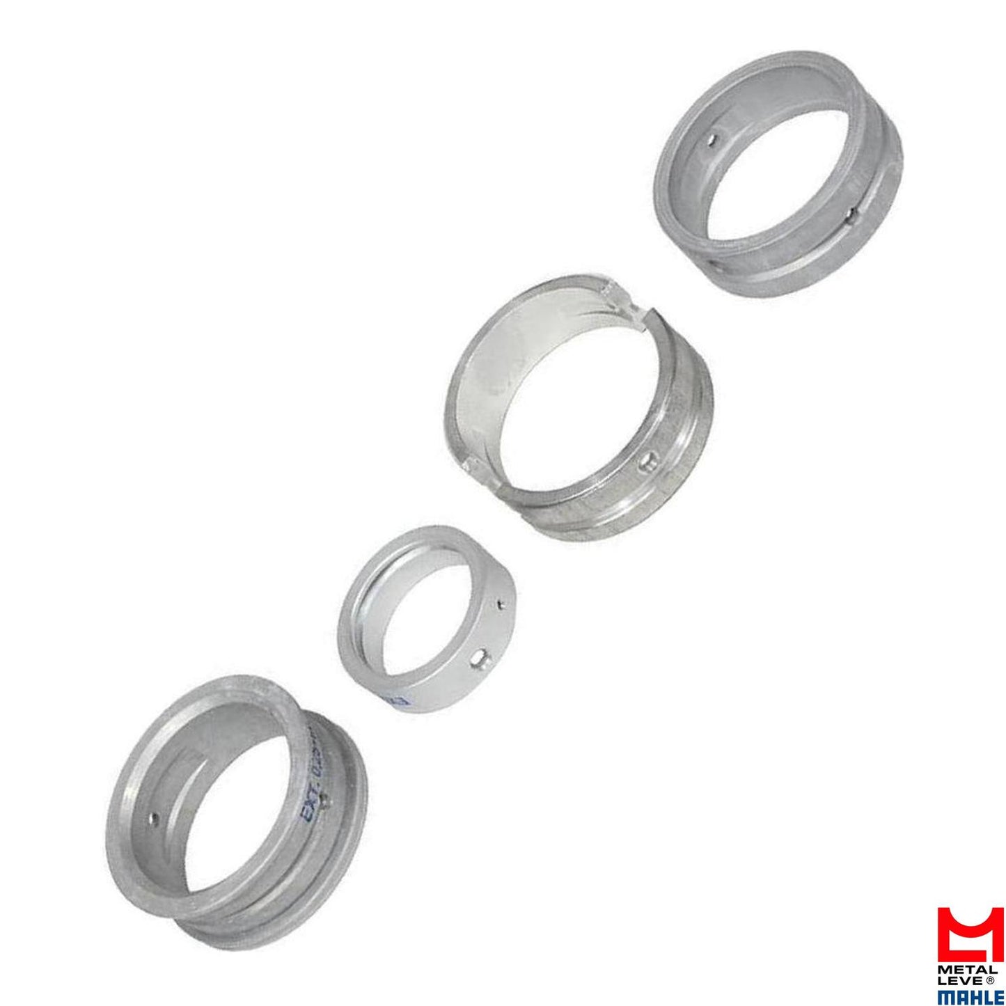Jogo de Bronzina Central Spa 0,25 - Mahle Metal Leve - SBC-214-J 0,25 SPA - (1)