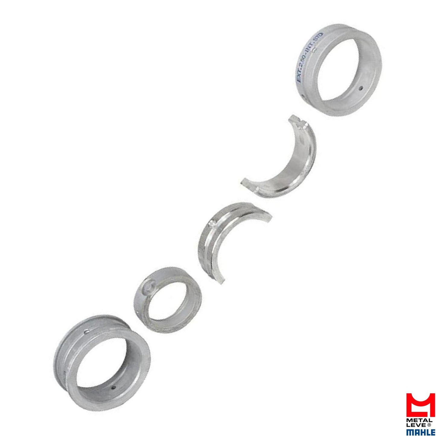 Jogo de Bronzina Central Spa 0,25 - Mahle Metal Leve - SBC-264-J 0,25 SPA - (1)