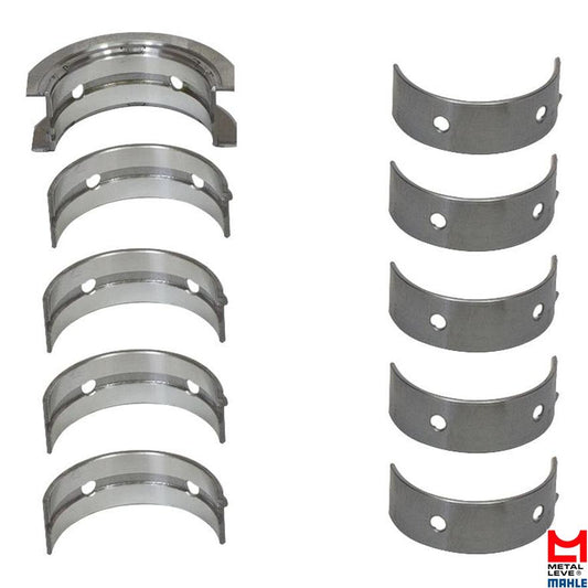 Jogo de Bronzina Central Spa 0,25 - Mahle Metal Leve - SBC-068-J 0,25 SPA - (1)