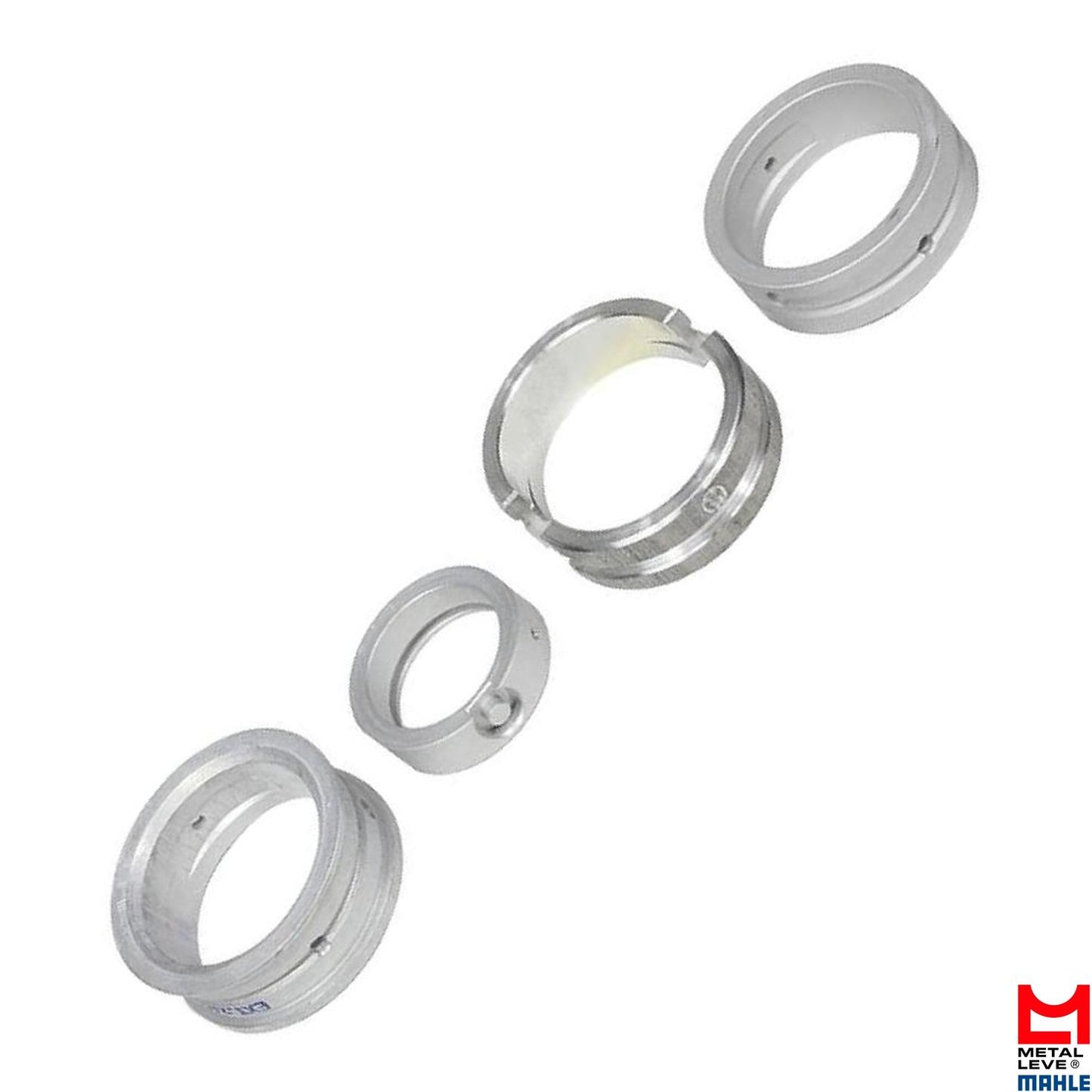 Jogo de Bronzina Central Spa 0,50 - Mahle Metal Leve - SBC-184-J 0,50 SPA - (1)