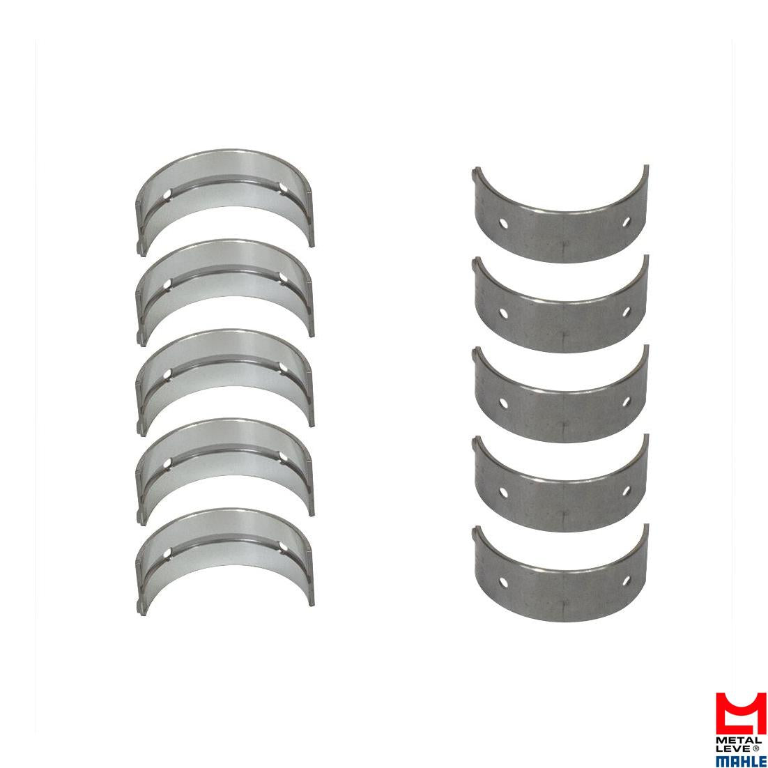 Jogo de Bronzina Central Spa 0,50 - Mahle Metal Leve - SBC-739-J 0,50 SPA - (1)