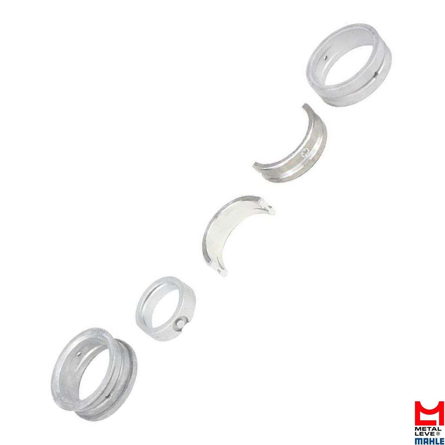 Jogo de Bronzina Central Spa 0,75 - Mahle Metal Leve - SBC-234-J 0,75 SPA - (1)