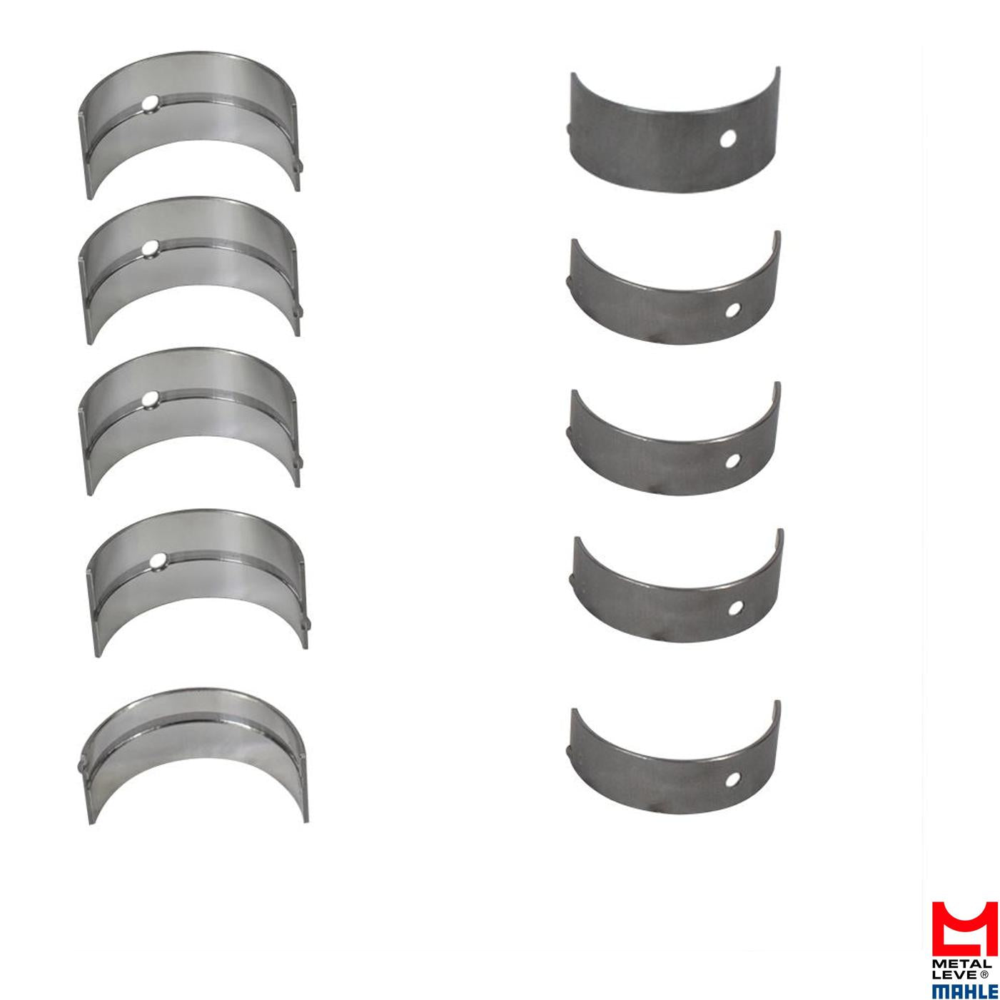 Jogo de Bronzina Central Spa .040" - Mahle Metal Leve - SBC-038-J 1,016 SPA - (1)
