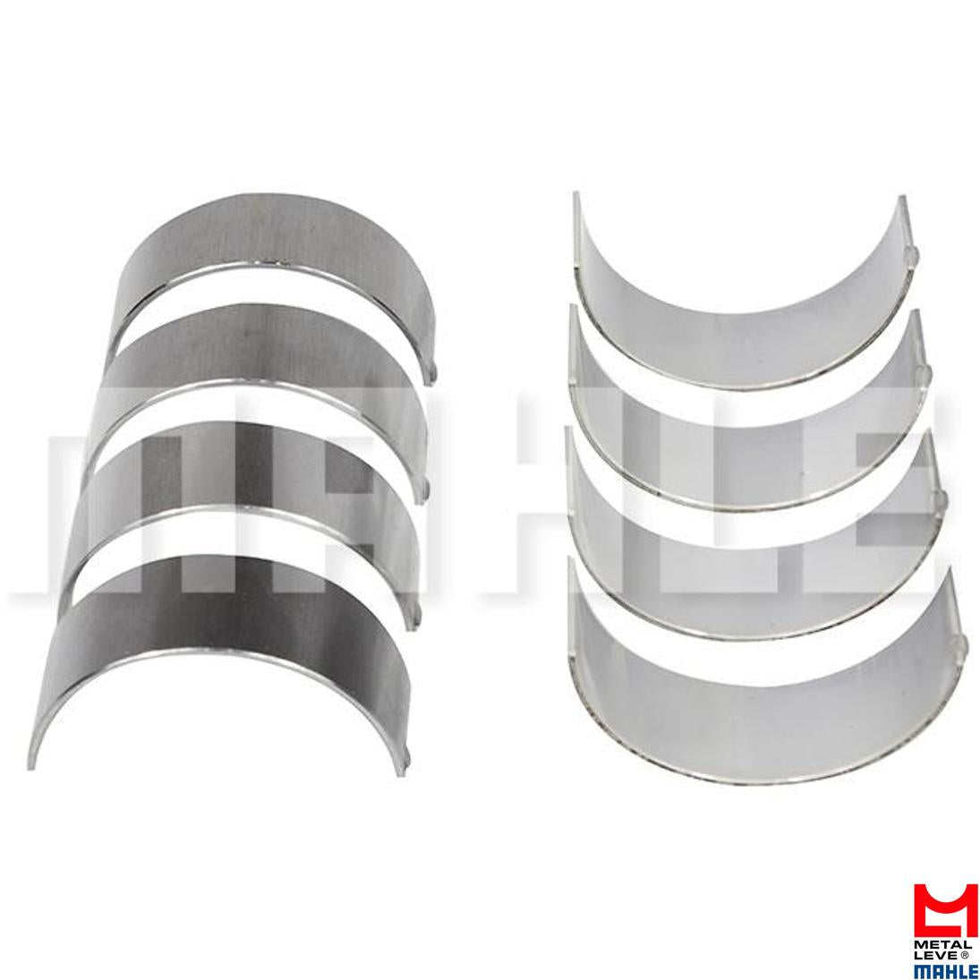 Jogo de Bronzina de Biela 0,25 - Mahle Metal Leve - BB-536-J 0,25 - (1)