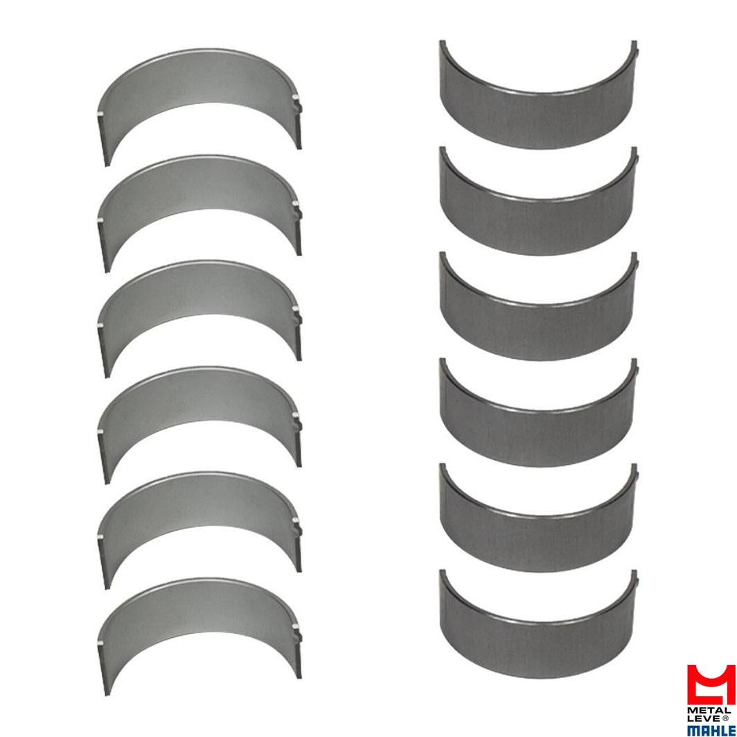 Jogo de Bronzina de Biela 0,25 - Mahle Metal Leve - BB-763-J 0,25 - (1)