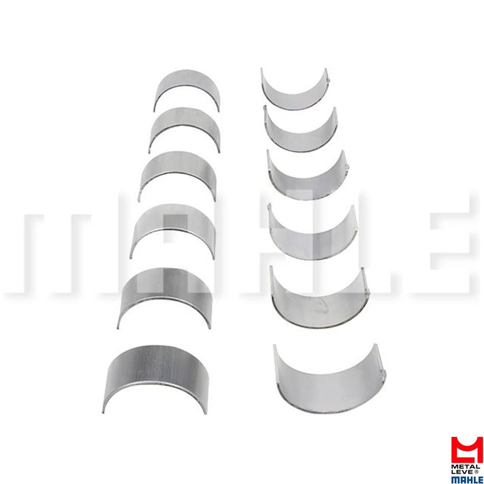 Jogo de Bronzina de Biela 0,25 - Mahle Metal Leve - BB-496-J 0,25 - (1)