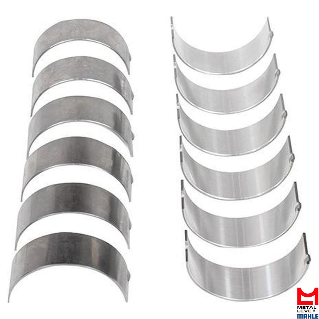 Jogo de Bronzina de Biela 0,25 - Mahle Metal Leve - BB-652-J 0,25 - (1)