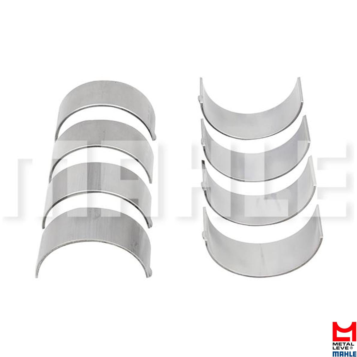 Jogo de Bronzina de Biela 0,25 - Mahle Metal Leve - BB-472-J 0,25 - (1)